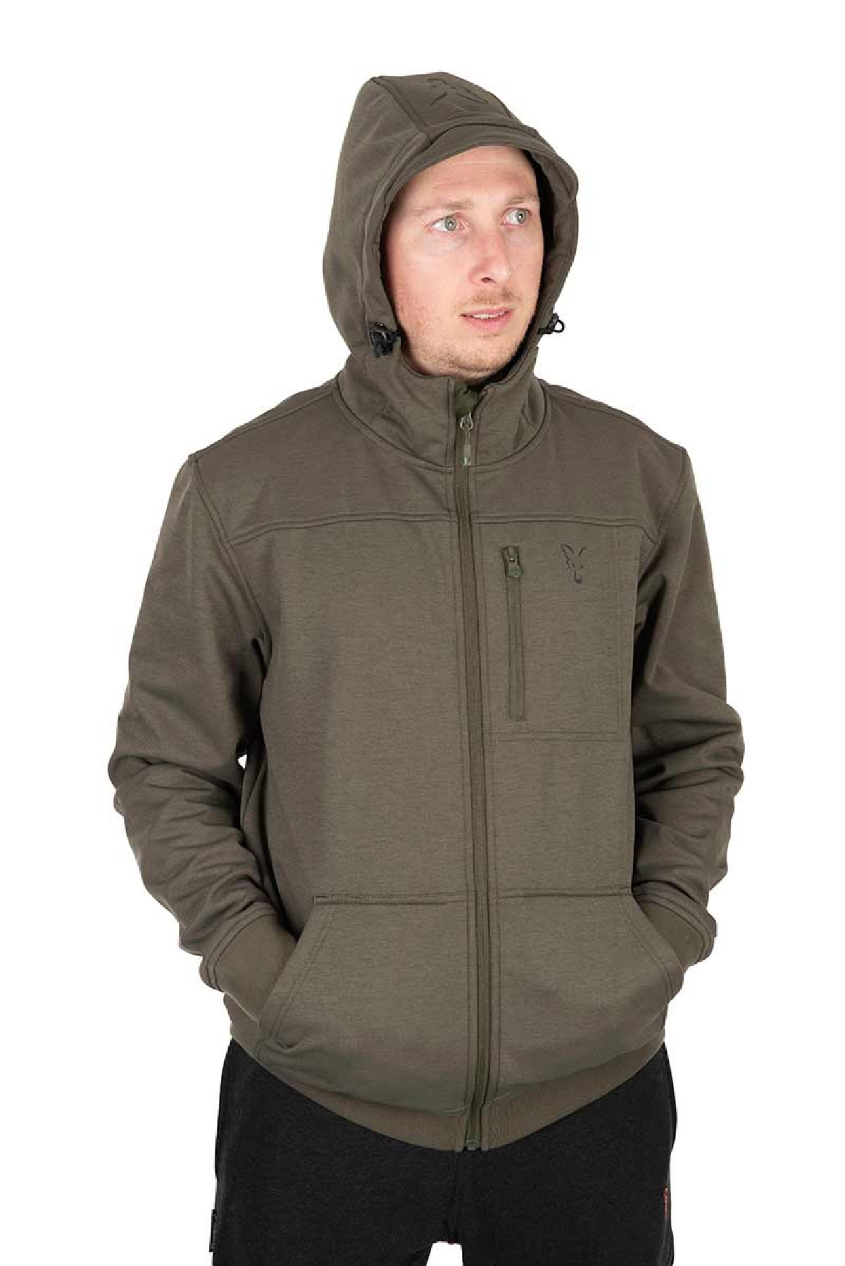 Fox Collection Soft Shell Jacket Green & Black XX-Large Fox Collection Soft Shell Jacket Green & Black XX-Large