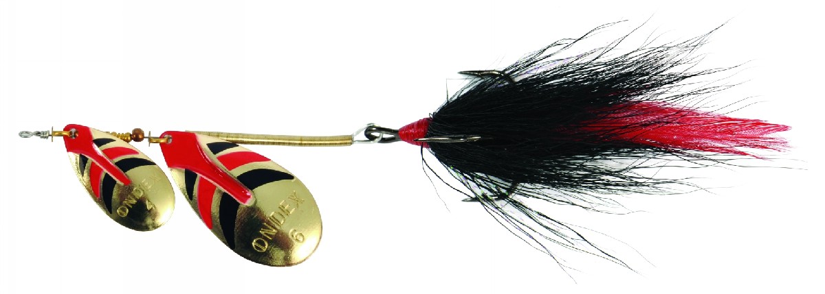 Ondex Buck Tandem Spinner 11.5gr Gold/Decore Ondex Buck Tandem Spinner 11.5gr Gold/Decore