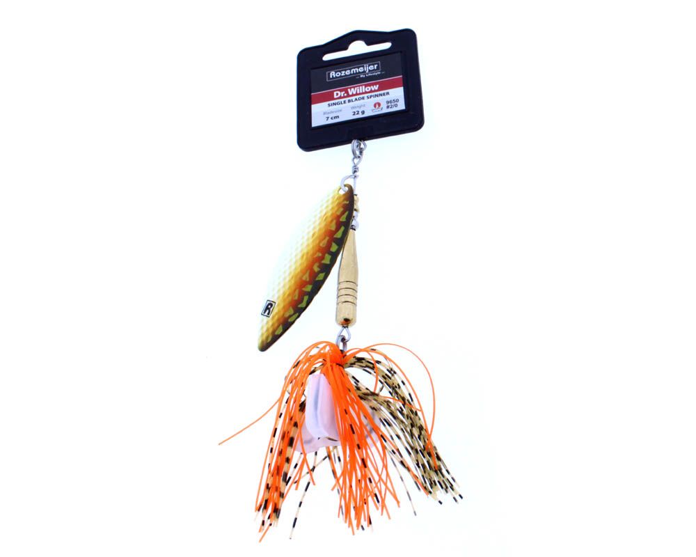 Rozemeijer Dr. Willow 22Gr Size 6 Spinner Speckled Hot Pike SHP