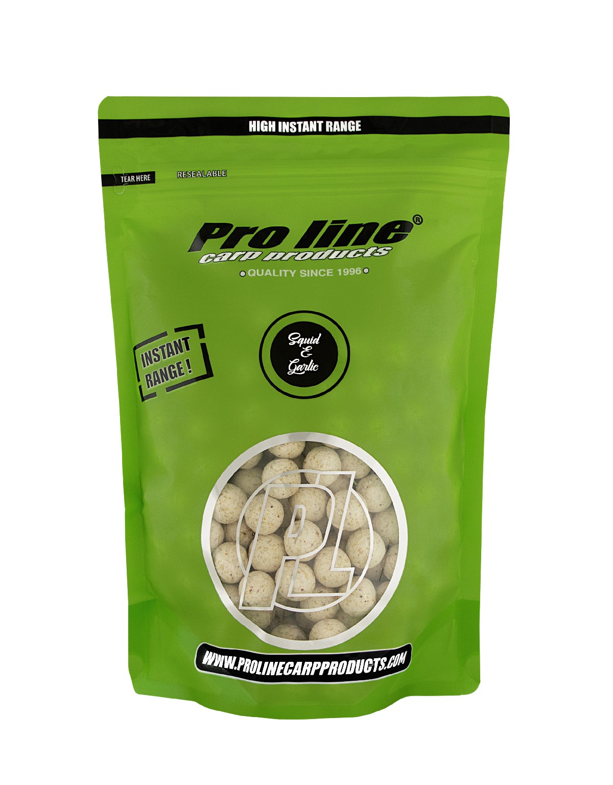 Pro Line Squid & Garlic - Boilie - 20mm - 5kg - Wit