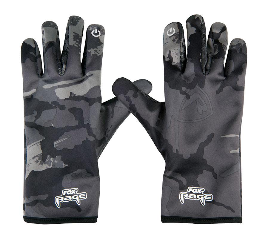Fox Rage Thermal Camo Gloves Medium Fox Rage Thermal Camo Gloves Medium