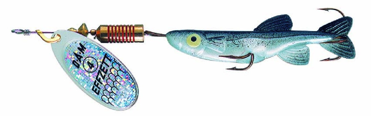 DAM FZ Minnow Spinner Silver Black 7 gr