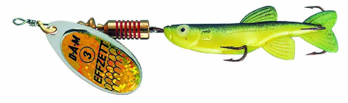DAM FZ Minnow Spinner Yellow Black 5 gr