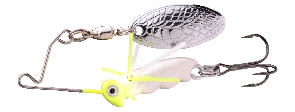 Spro Larva Spinnerbait 4cm 7gr UV Pearl