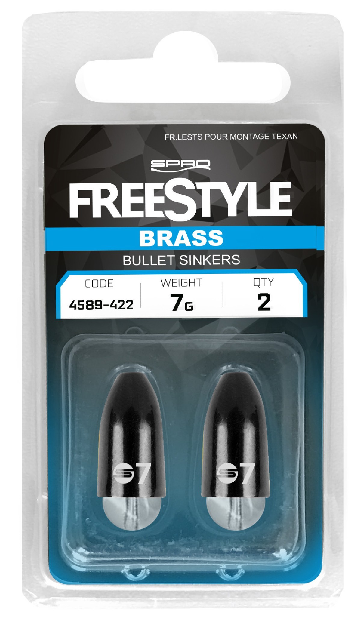 Spro FS Bullet Sinker Brass 2st. 5 gr