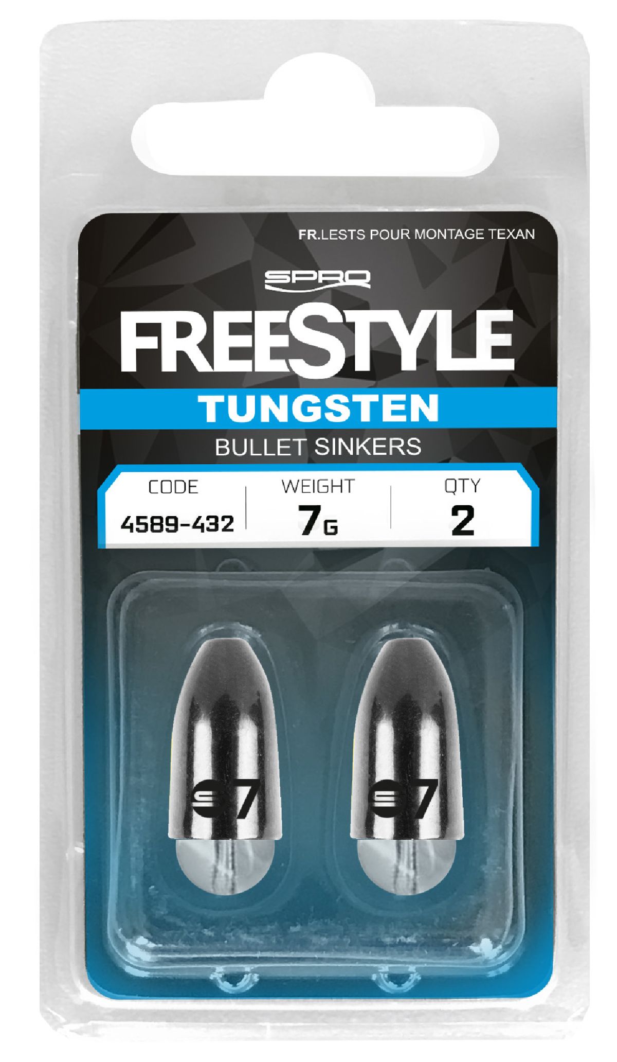 Spro FS Bullet Sinker Tungsten 2st. 3,5 gr