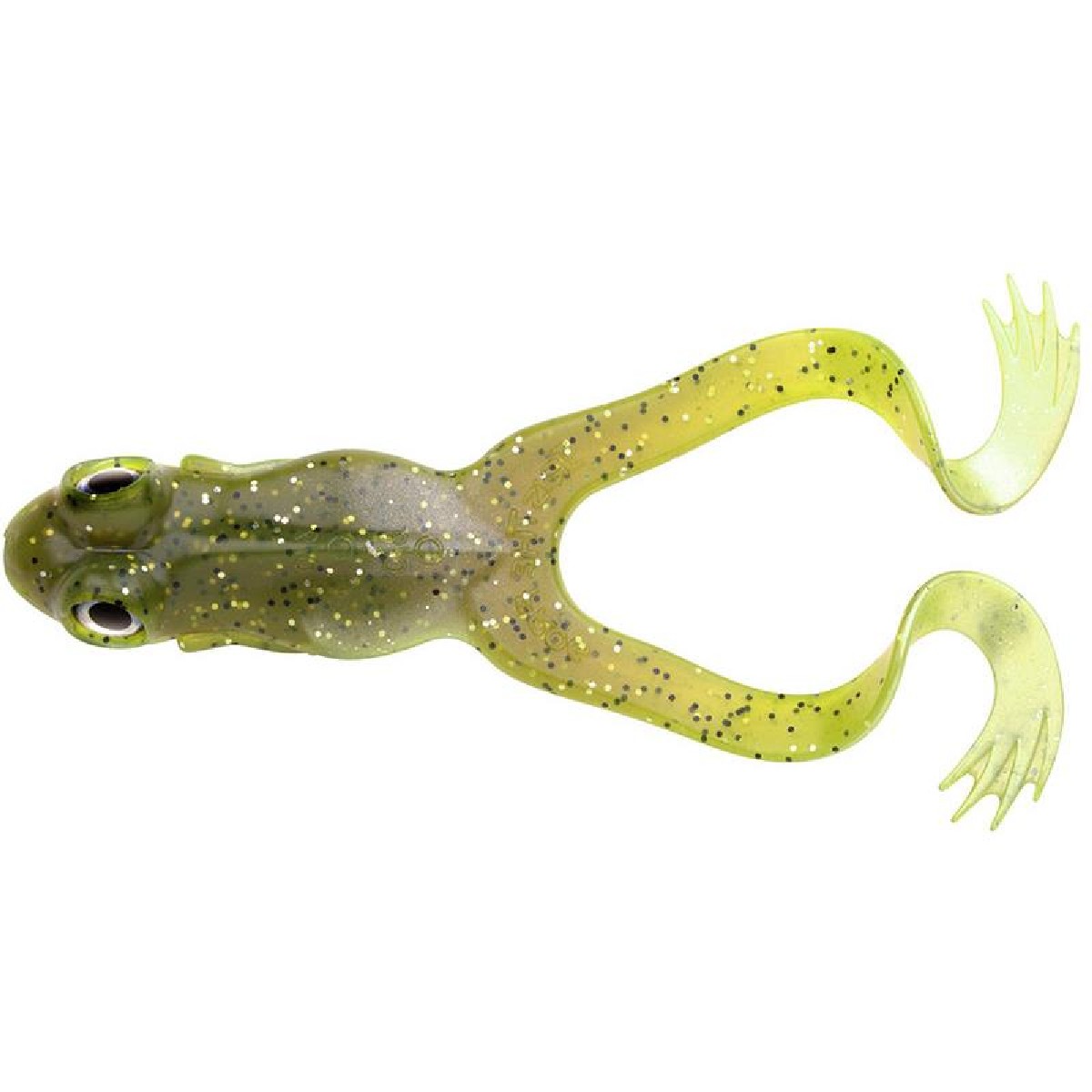 Spro Iris The Frog 12cm Brown Chartreuse