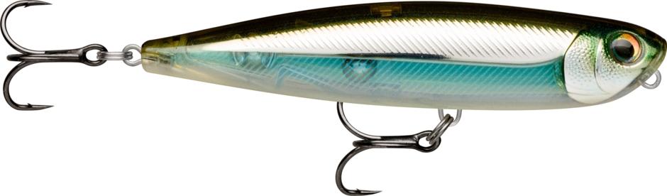 Rapala Precision Xtreme Pencil 107 Moss Back Shiner - MBS