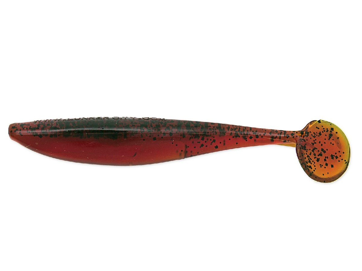 Lunker City Swimfish 5inch 12,5Cm 4st. Motoroil Pepper