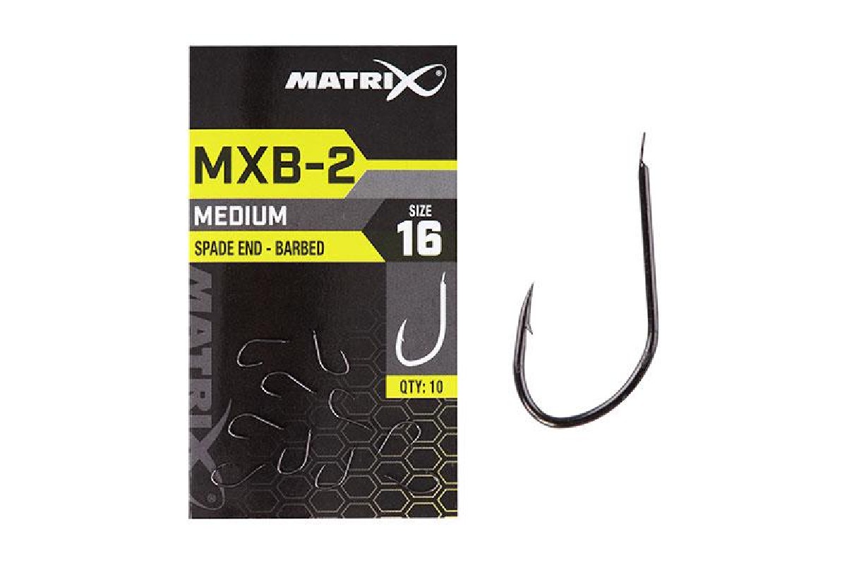 Fox Matrix Mxb-2 Barbed Spade End 10St. Size 16
