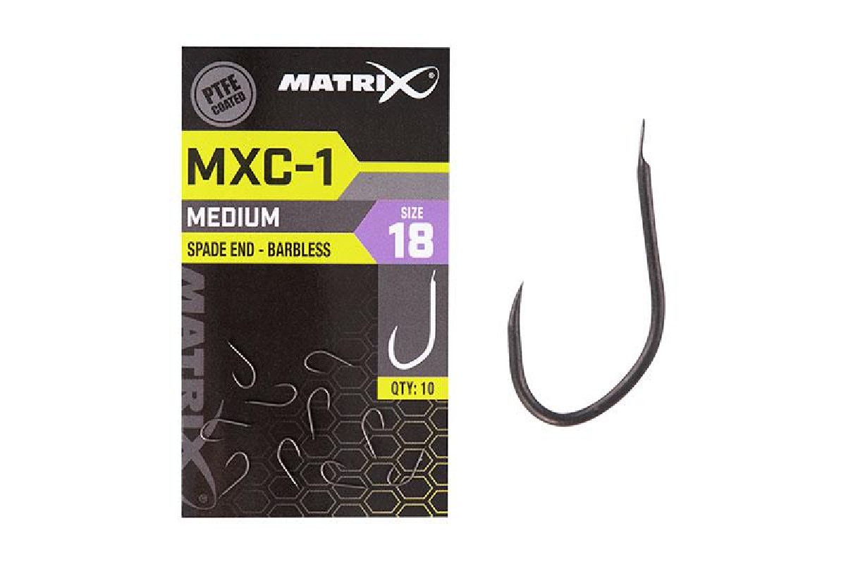 Fox Matrix Mxc-1 Barbless Spade End 10St. Size 18