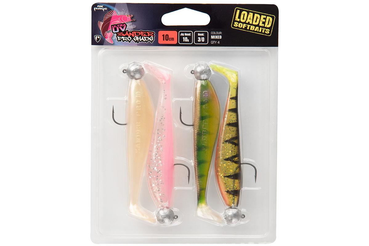 Fox Rage Uv Zander Pro Loaded Shads 7 cm 5 gr 1/0