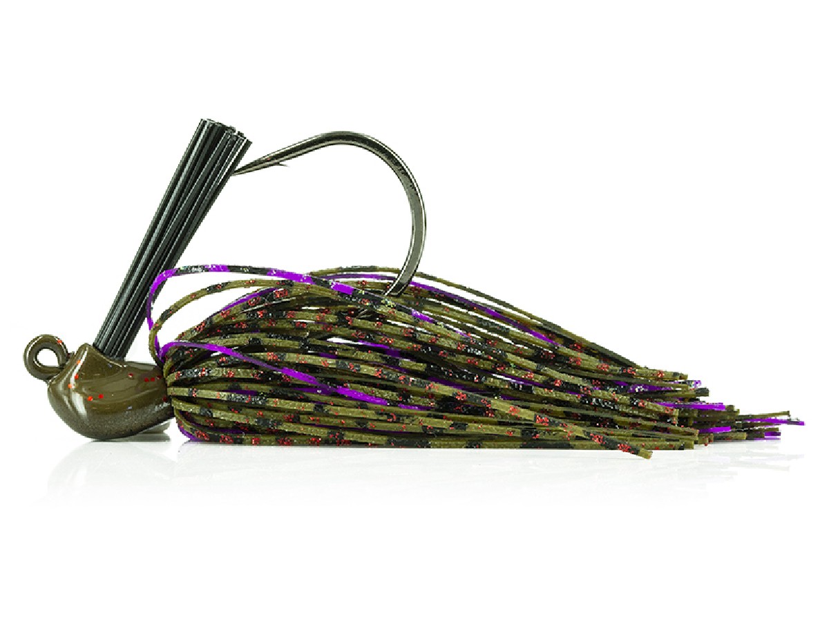 Molix Kento Jig Skirted Jighead 10,5Gr Green Pumpkin Red / Purple