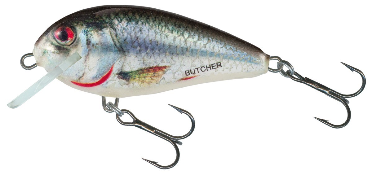 Salmo Butcher Sinking 5cm Holographic Real Dace