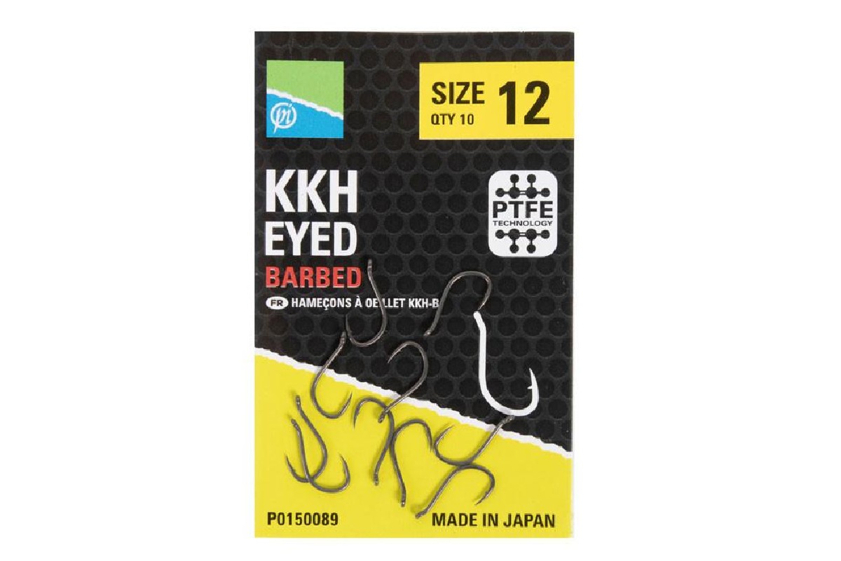 Preston Kkh Barbed Hooks Size 14