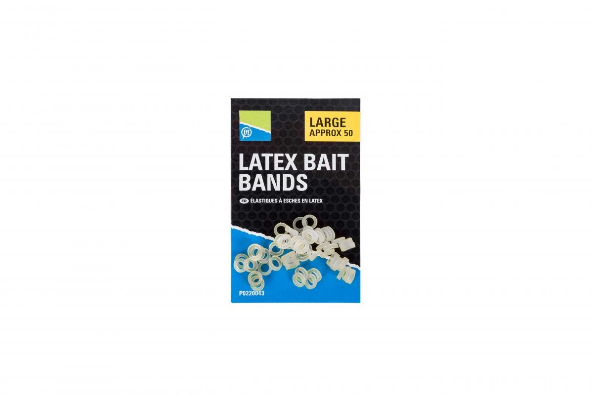 Preston Latex Bait Bands Large