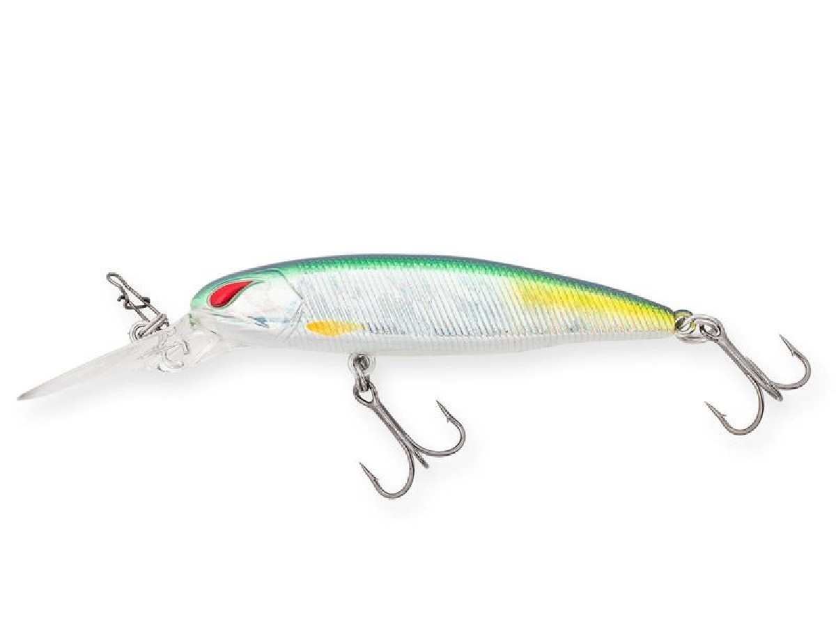 Nories Laydown Minnow Deep JW 6,6cm Twitchbait Hologram Lake Shad