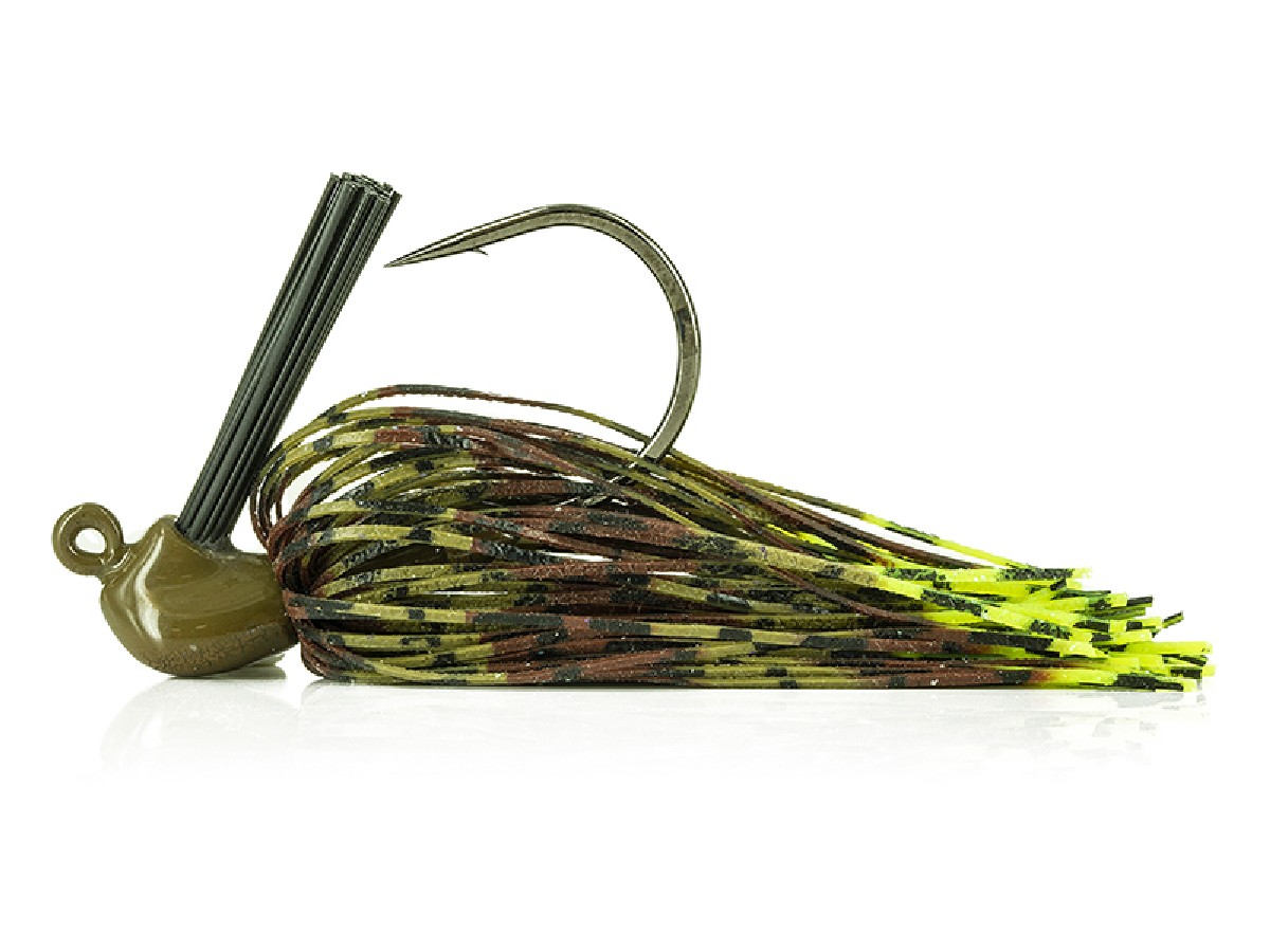 Molix Kento Jig Skirted Jighead 14Gr Green Pumpkin / Chart