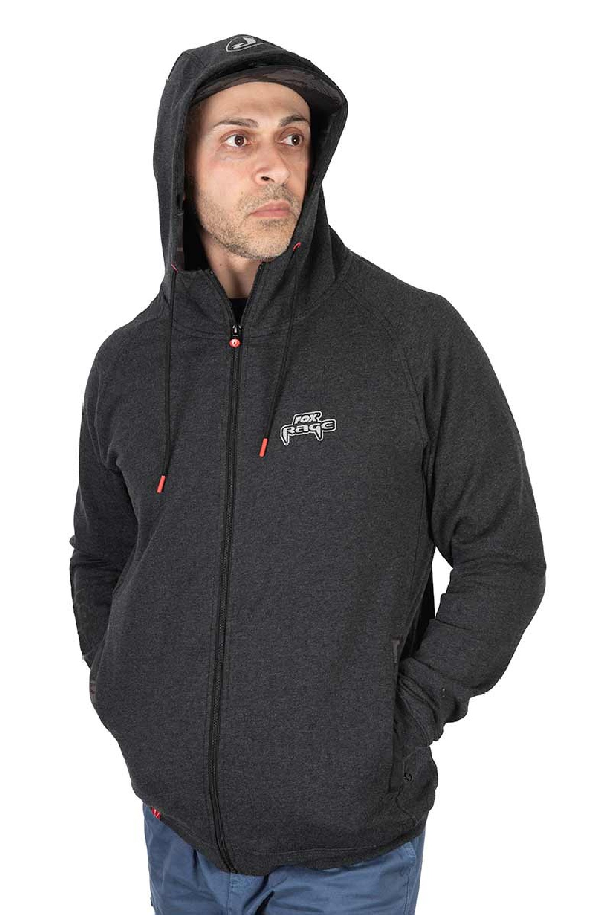 Fox Rage Voyager Hoody Dark Grey Large Fox Rage Voyager Hoody Dark Grey Large