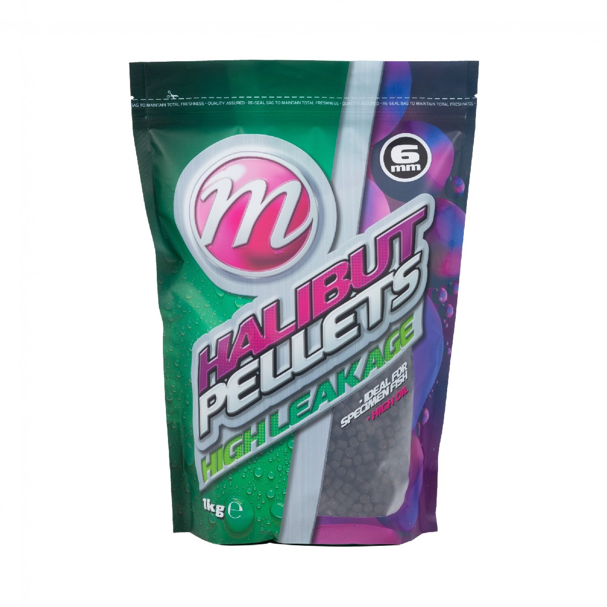 Mainline Match Activated Halibut Pellets 6mm 1kg