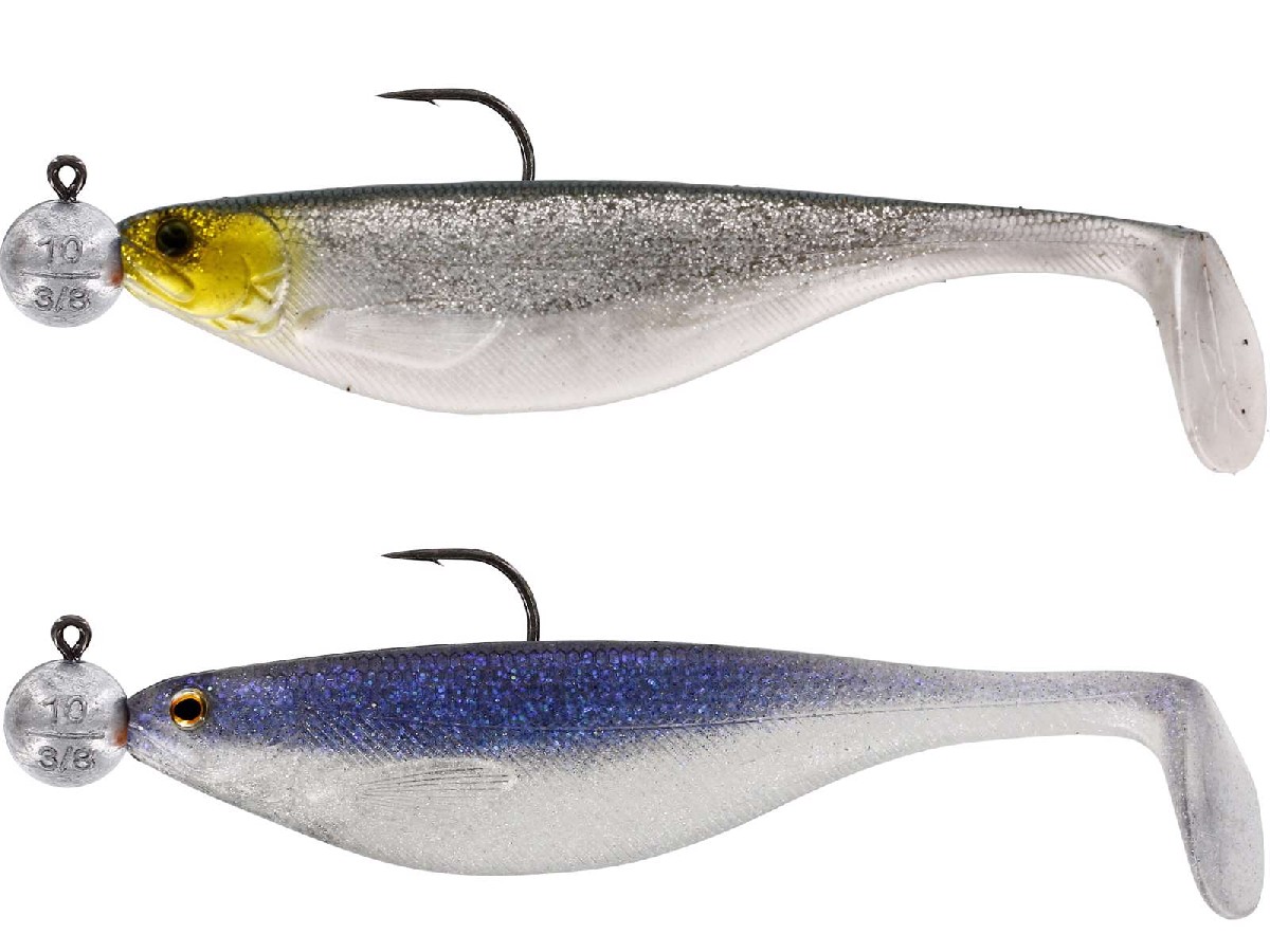 Westin ShadTeez 12 cm Rigged with 10 gr 6/0 Jig 2st. Clear Water Mix 2