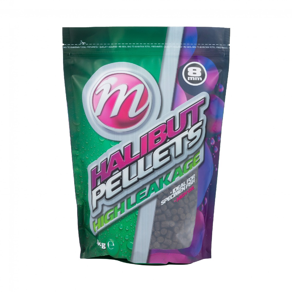 Mainline Match Activated Halibut Pellets 8mm 1kg