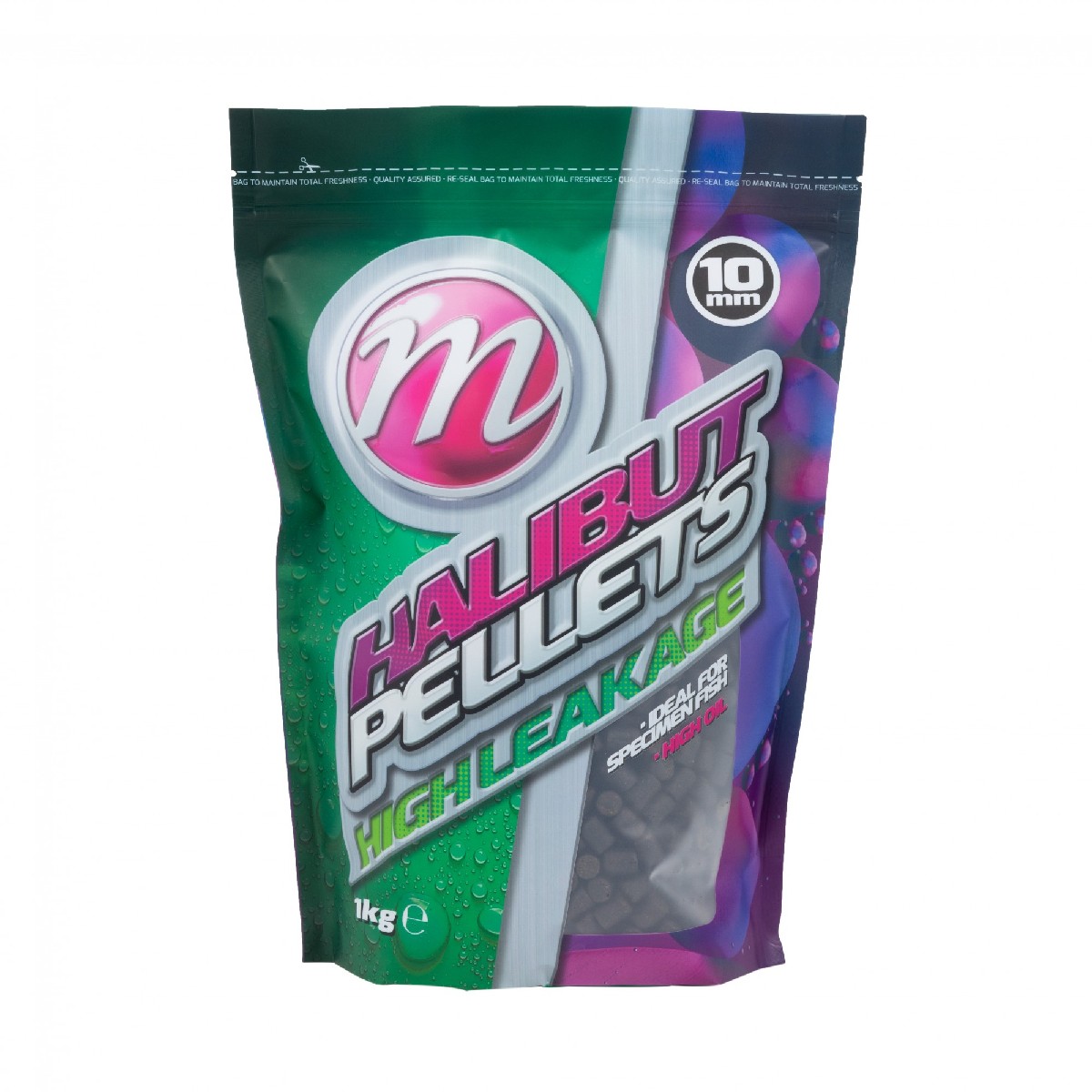 Mainline Match Activated Halibut Pellets 10mm 1kg