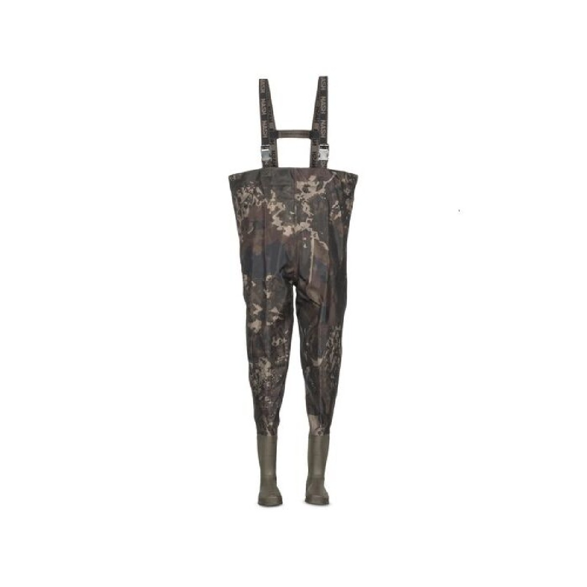 Nash Zero Tolerance HD Waders Camo Size 45