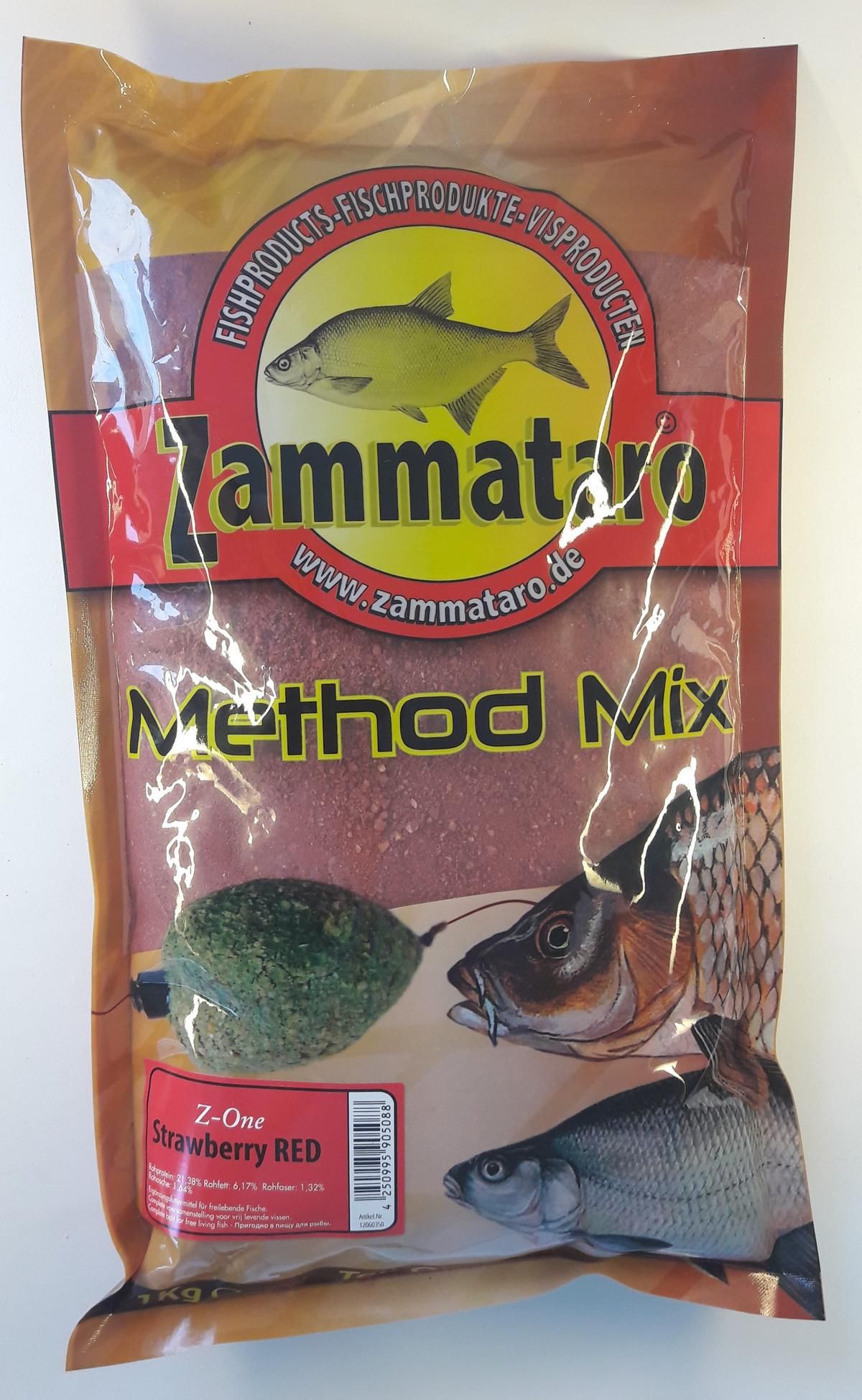 Zammataro Method-Mix Z-One Strawberry Red 1 kg Zammataro Method-Mix Z-One Strawberry Red 1 kg