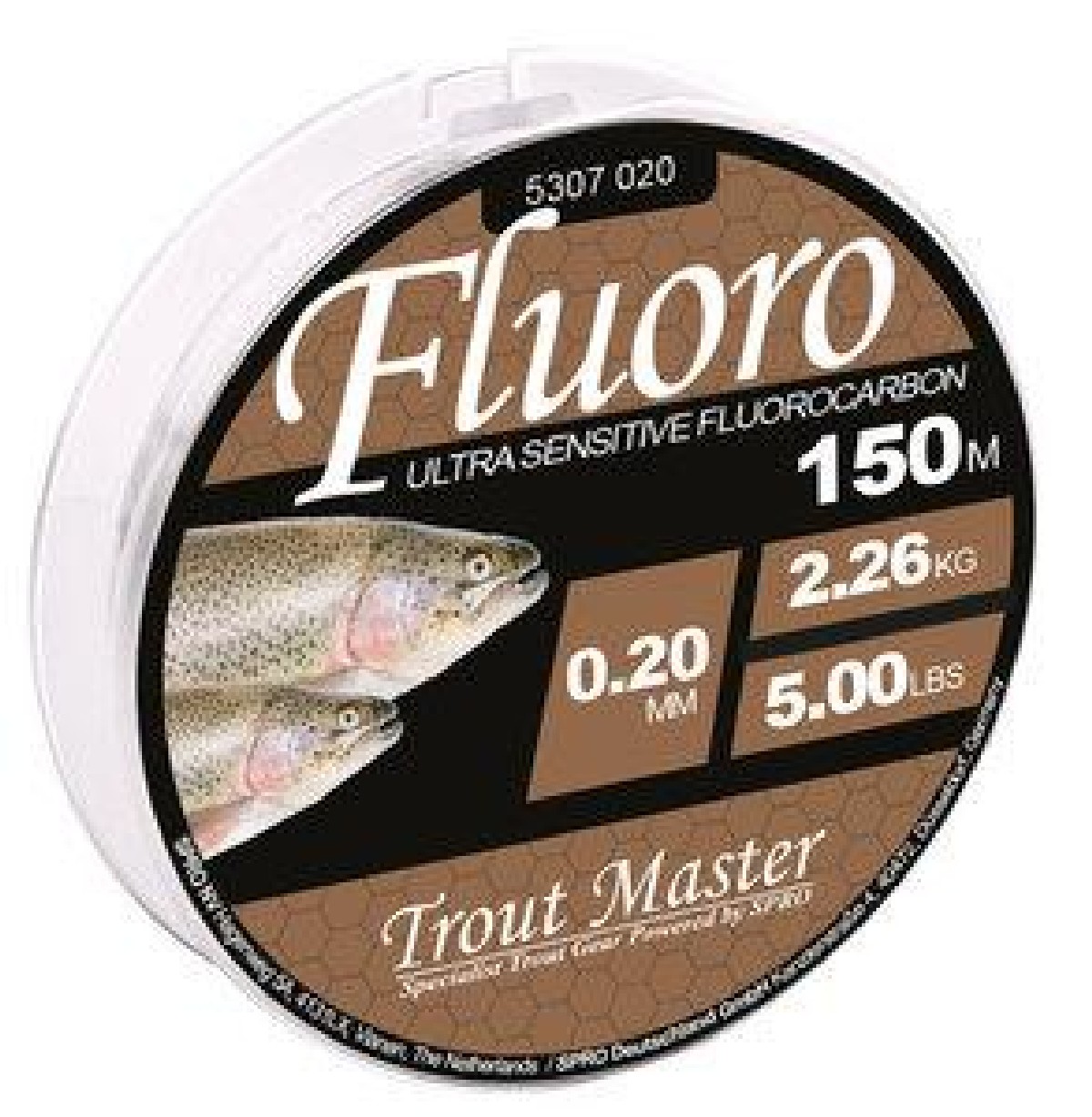 Spro Troutmaster Fluorocarbon Mainline 150m 0.20 mm Spro Troutmaster Fluorocarbon Mainline 150m 0.20 mm
