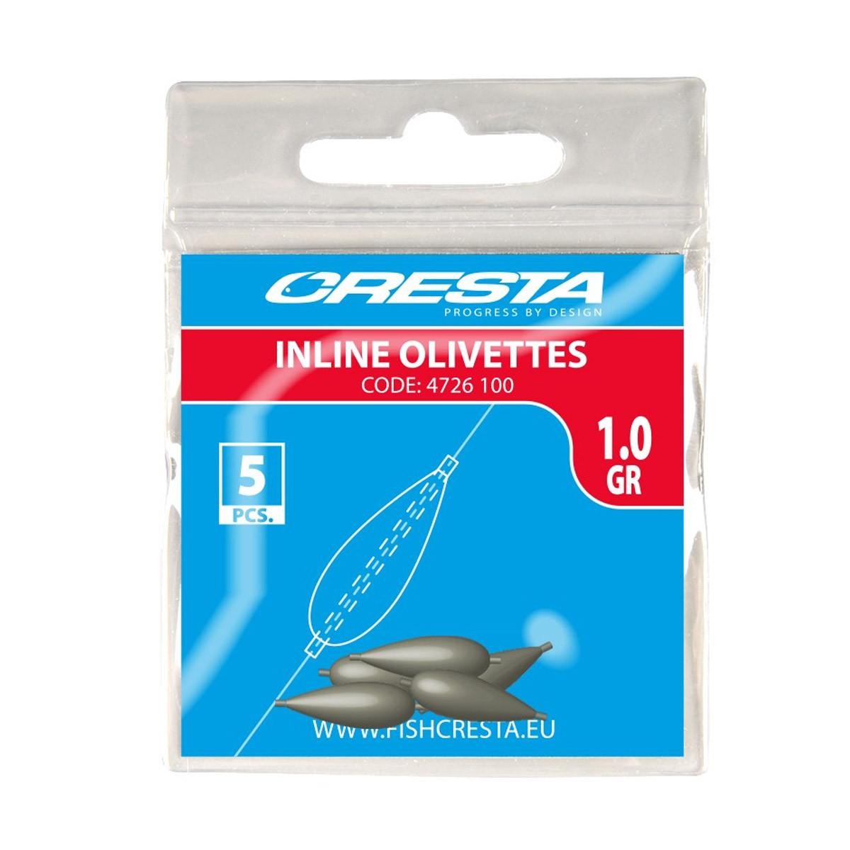 Cresta Inline Olivettes 0.4 gr 6st.