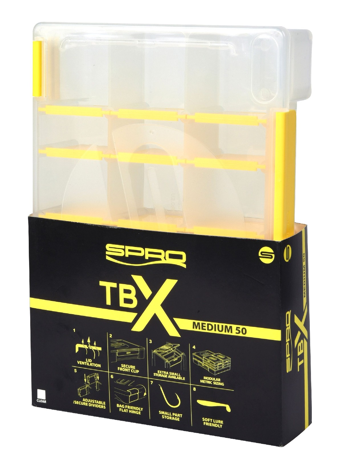 SPRO TBX50M CLEAR 250x175x50CM