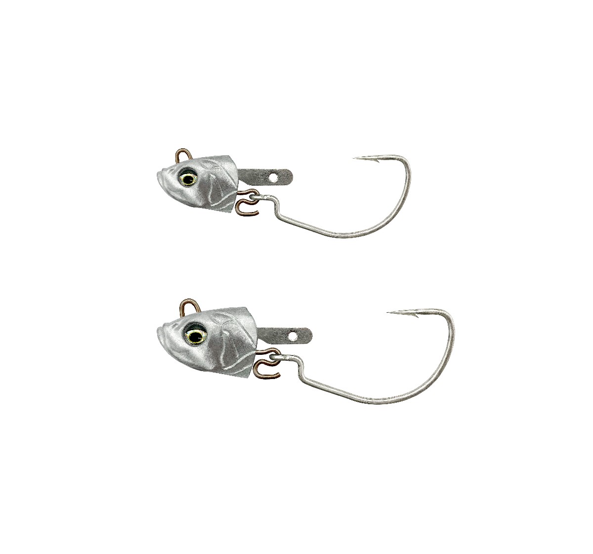 Savage Minnow Weedless Jighead Neutral 3St.