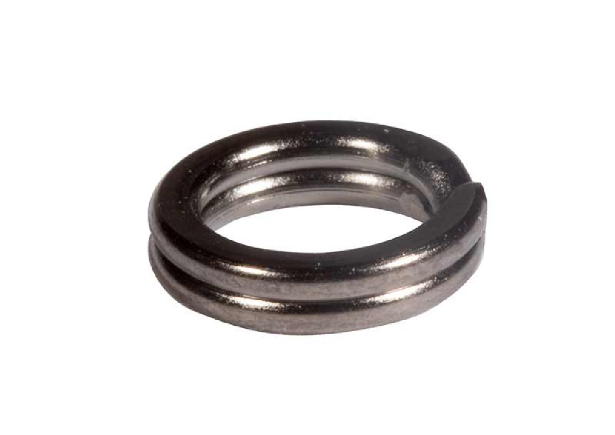 Fox Rage Strike Point Stainless Steel Split Rings (10 pcs) - Maat : Medium - Int Dia 5.5mm - Wire Dia 1.1mm