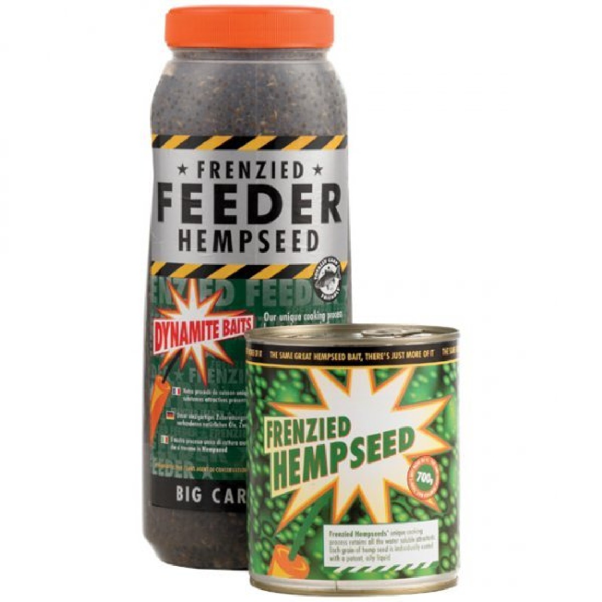 Dynamite Baits Frenzied Hempseed - Particles - 700 gr - Zwart