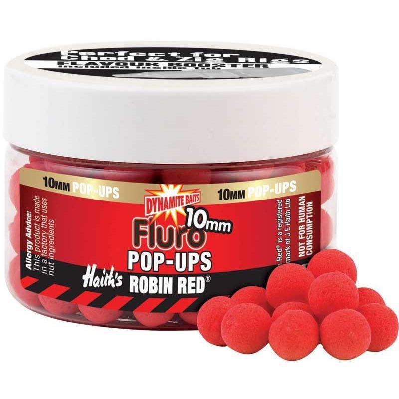Dynamite Baits Robin Red Fluoro Pop-ups 10mm 70 gr