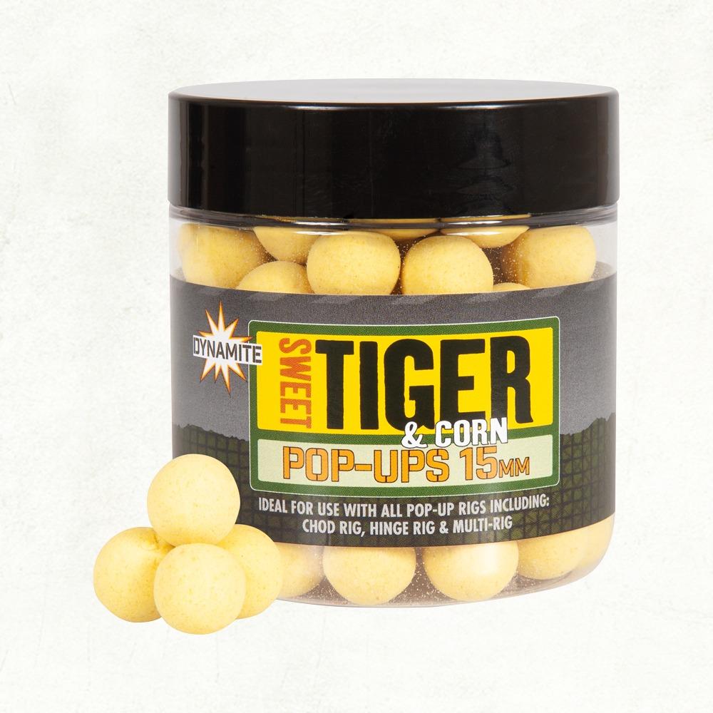 Dynamite Baits Sweet Tiger Corn Pop-ups 15mm 100 gr