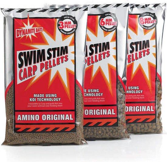 Dynamite Baits Swim Stim Amino Original Pellets 6mm 900 gr