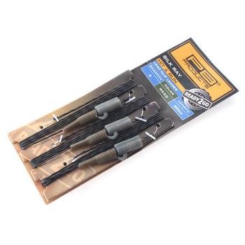 PB Products - Ready2Go Hit & Run Leadclip Leader 90 cm - 3 stuks - Silt