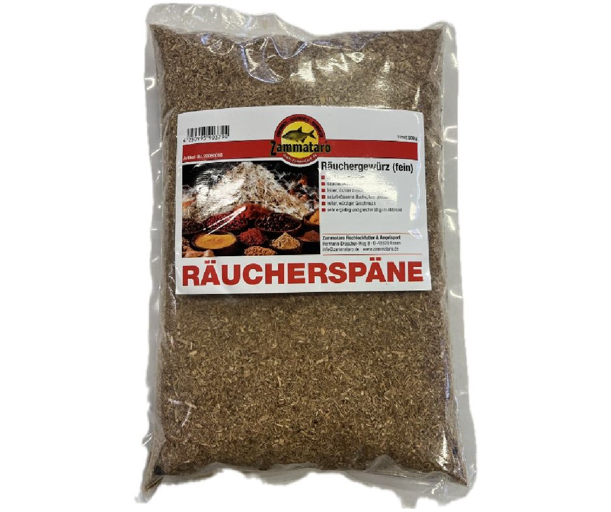 Zammataro Räucherspäne Fein mit Räuchergewürz 500 gr