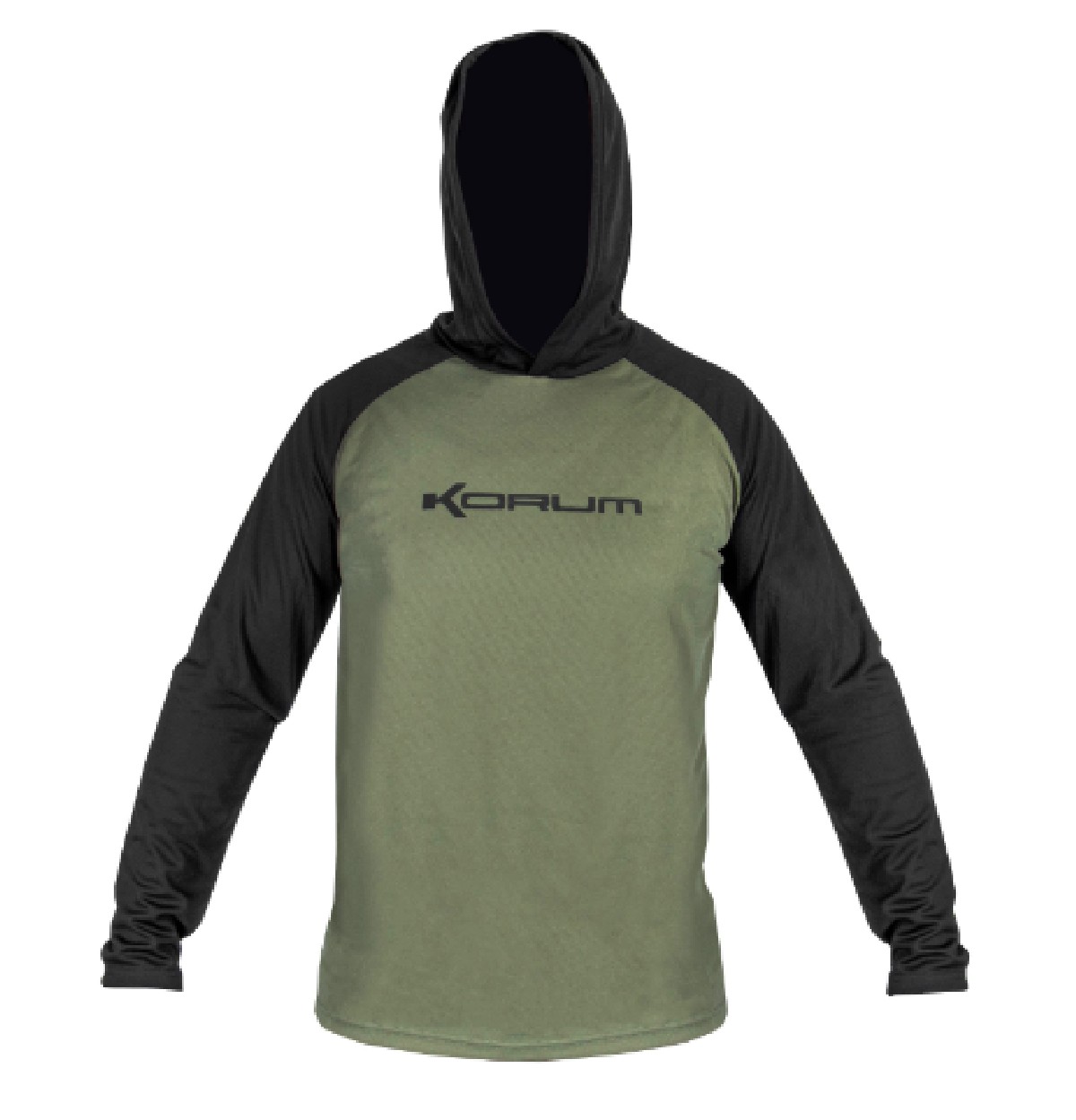 Korum dri-active hooded long sleeve t-shirt