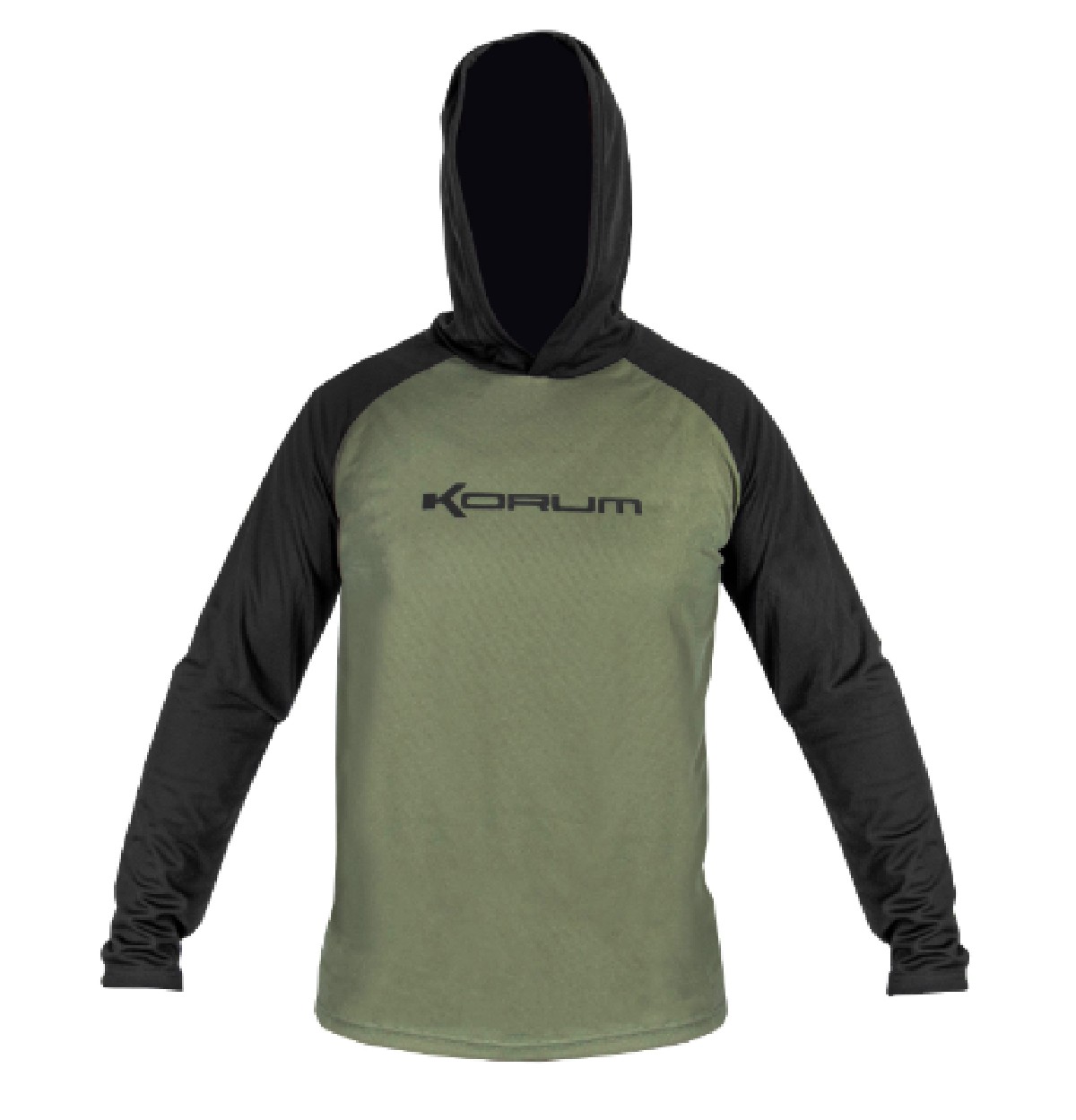 Korum Dri-Active Hooded Longsleeve T-Shirt