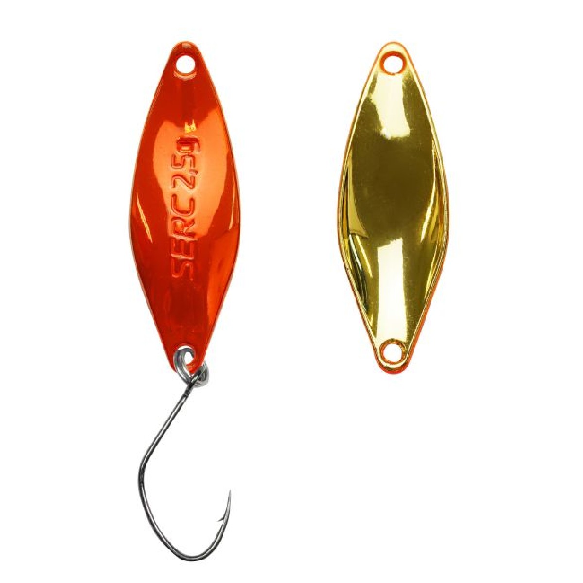 Trout Master Serc Spoon 2.5g (1 pc) - Kleur : UV Golden Pumpkin