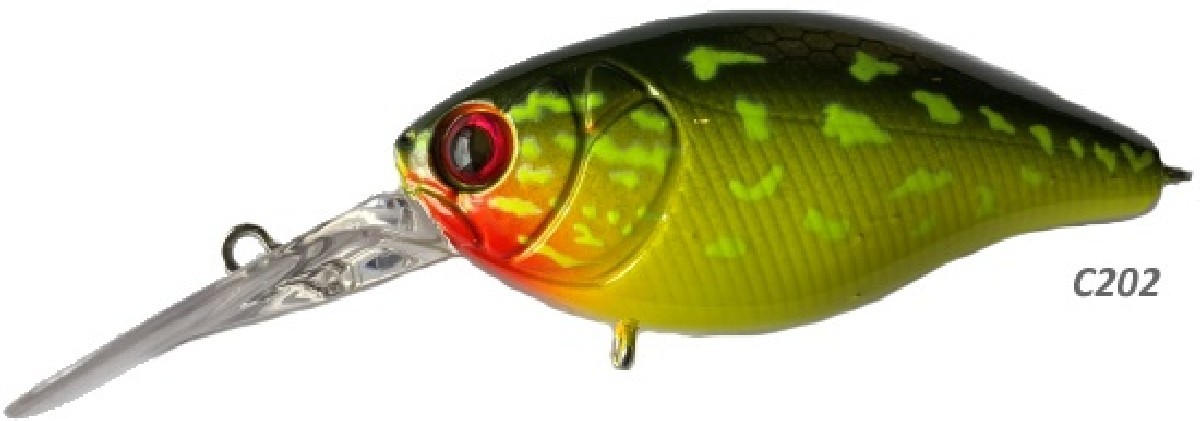 Strike Pro Cranky X Deep 6cm 16Gr Hot Pike C202