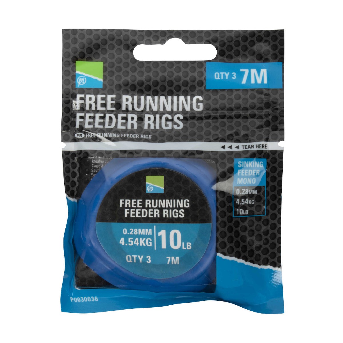 Preston Free Running Feeder Rigs 3st.
