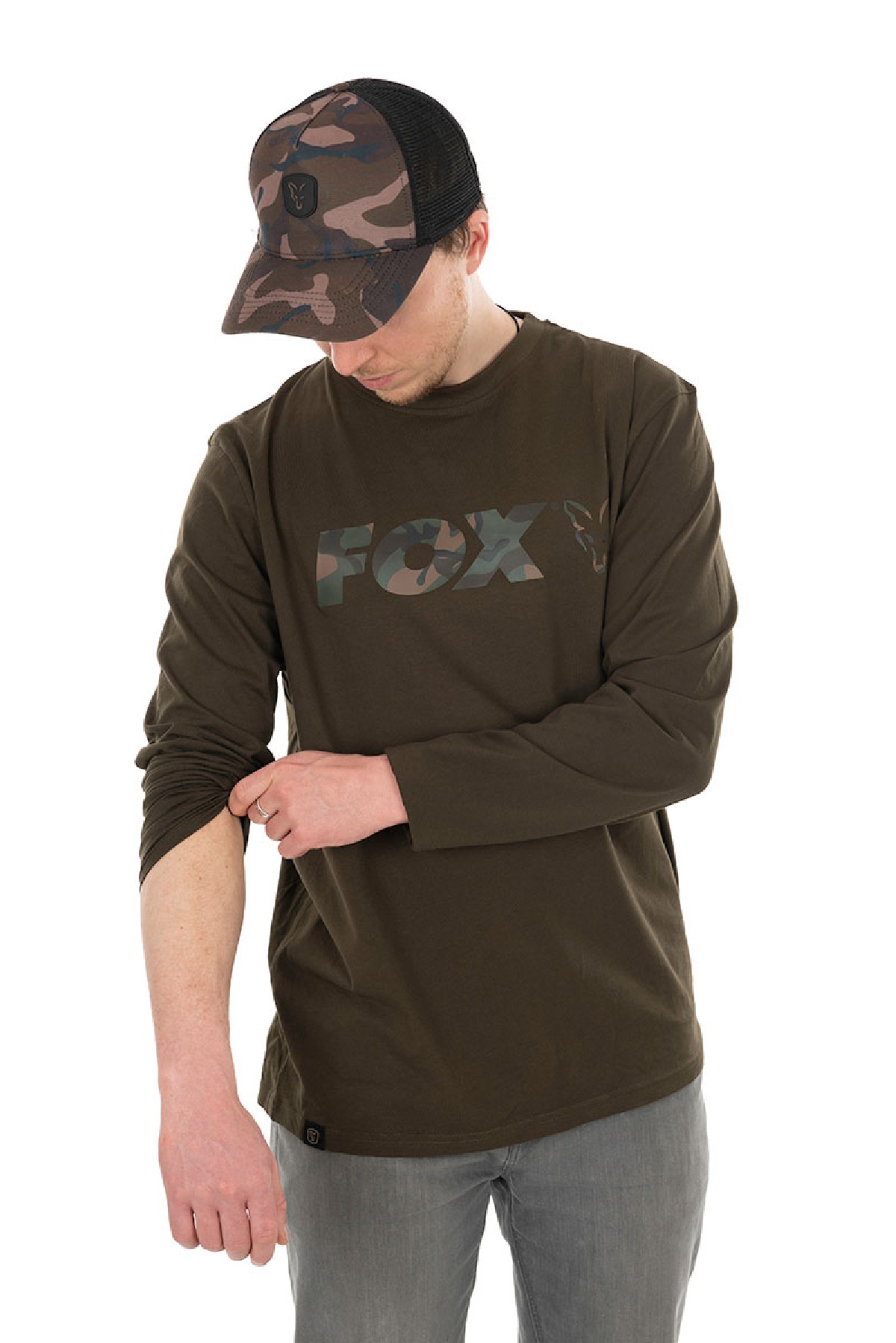Fox Khaki / Camo Longsleeve