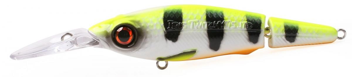 Spro Iris Twitchy Jointed 7,5 cm 8,5 gr Hot Perch