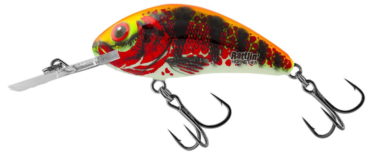 Salmo Rattlin Hornet 4.5Cm Holo Red Perch