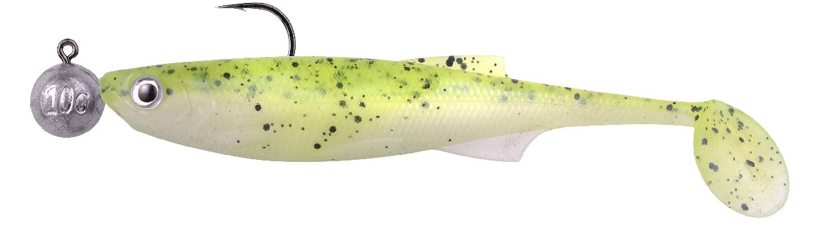 Spro Powercatcher Ready Jig 10Cm 10Gr Chartreuse and Pearl