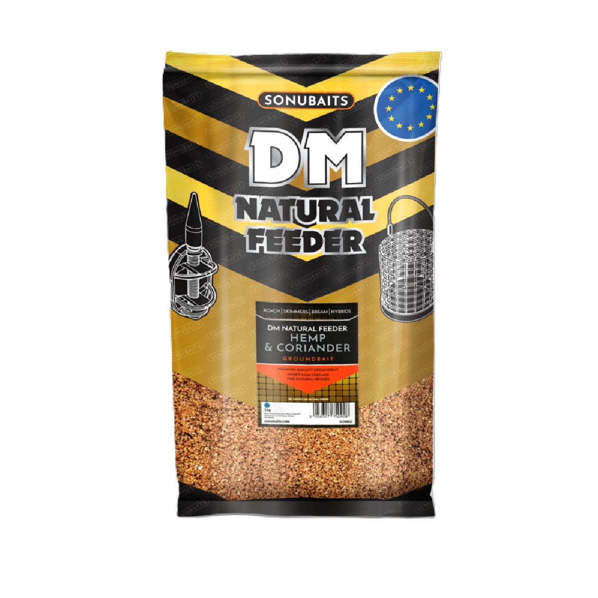 Sonubaits DM Natural Feeder Hemp & Coriander 1Kg